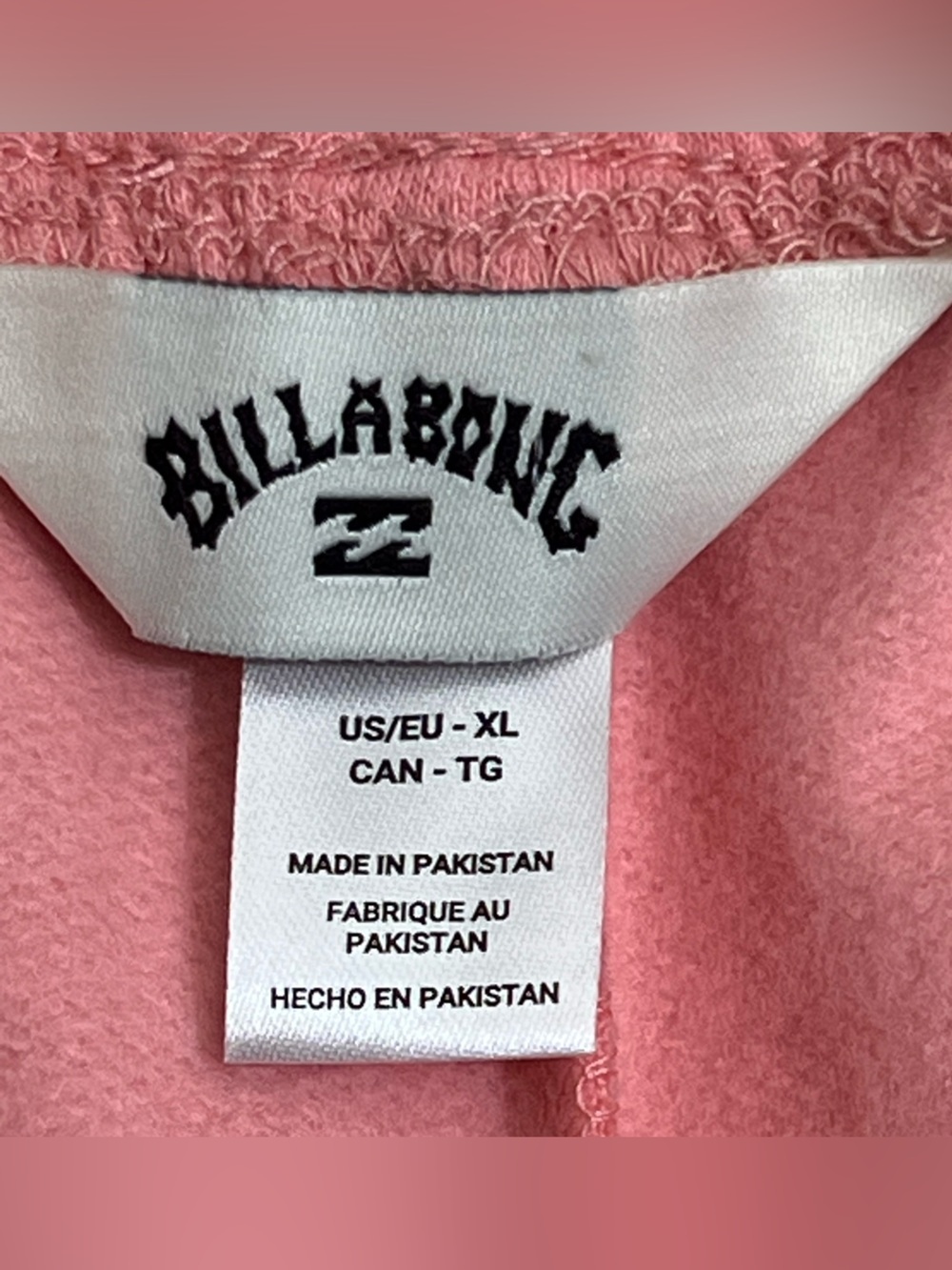 Billabong Women’s Size XL US High-Rise Shorts Peach Cotton Blend Pockets - Picture 8 of 14